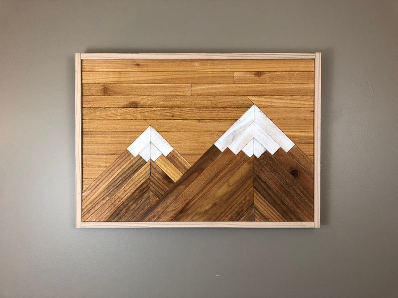 Wooden Mountain Rustic Decor - Zink Woodworks