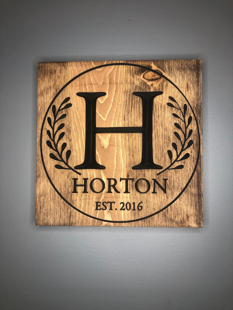 Custom Wood Engraved Signs - Personalized Wooden Signs - Zink Woodworks