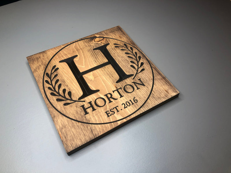 Custom Wood Engraved Signs - Personalized Wooden Signs - Zink Woodworks