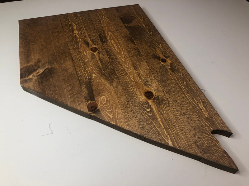 Nevada Rustic Wood State Cutout - Zink Woodworks