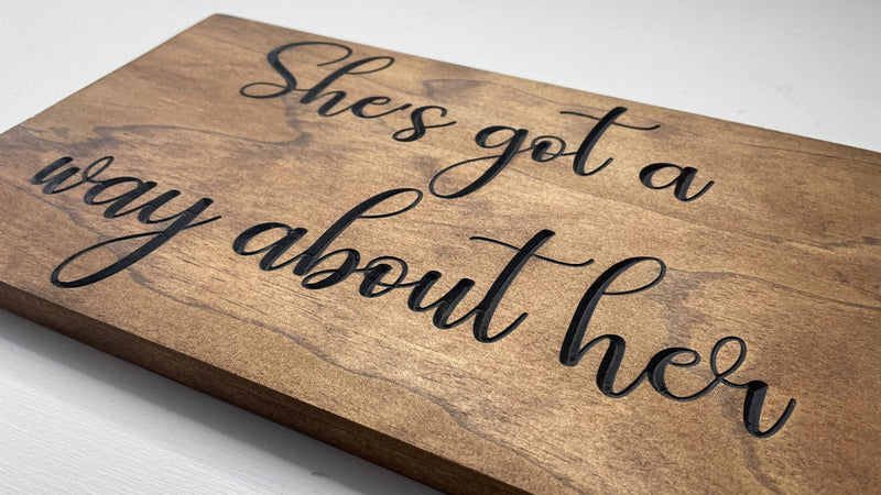 Custom Sign with Quotes- Create Your Own Quote - Zink Woodworks